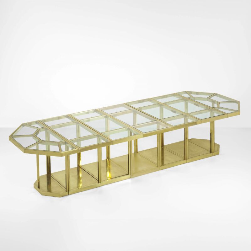 Lotto 57, Gabriella Crespi, Tavolo mod. Puzzle - stima 30-40 mila euro. Cambi Casa d'Aste