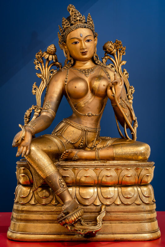 Zanabazar alla Galleria Borghese. Dalla Mongolia al Barocco Globale - Installation view - Ph. A. Benedetti ©Galleria Borghese