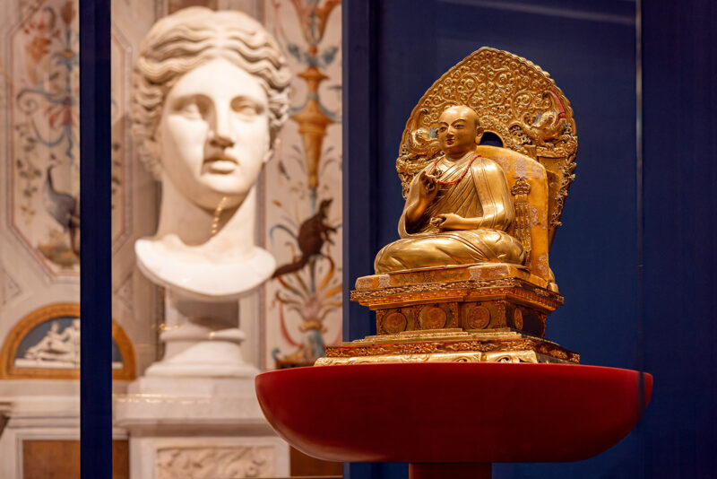 Zanabazar alla Galleria Borghese. Dalla Mongolia al Barocco Globale - Installation view - Ph. A. Benedetti ©Galleria Borghese