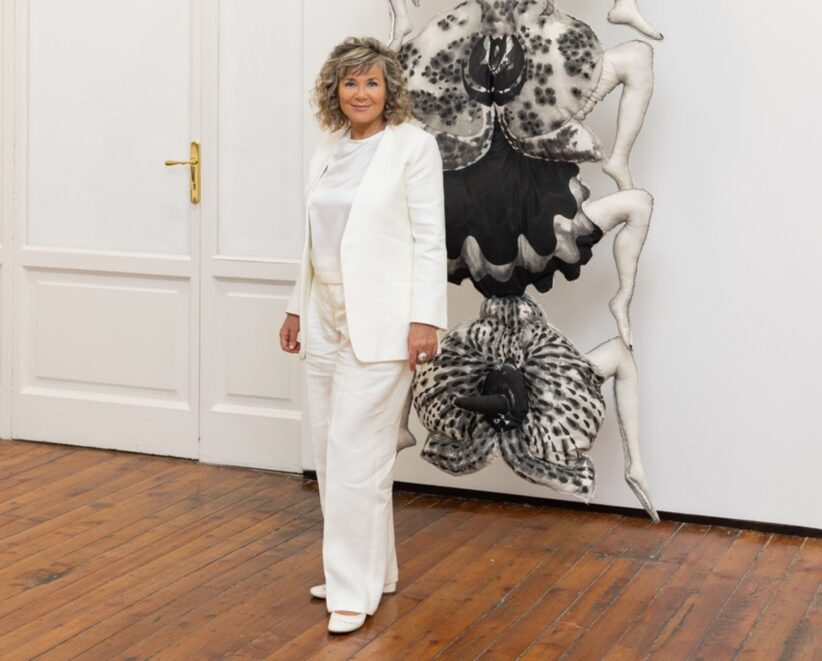 Annamaria Maggi, Galleria Fumagalli, Milano, 2024, in occasione di Sang A Han. Black Flame, foto Lucrezia Roda, courtesy Galleria Fumagalli