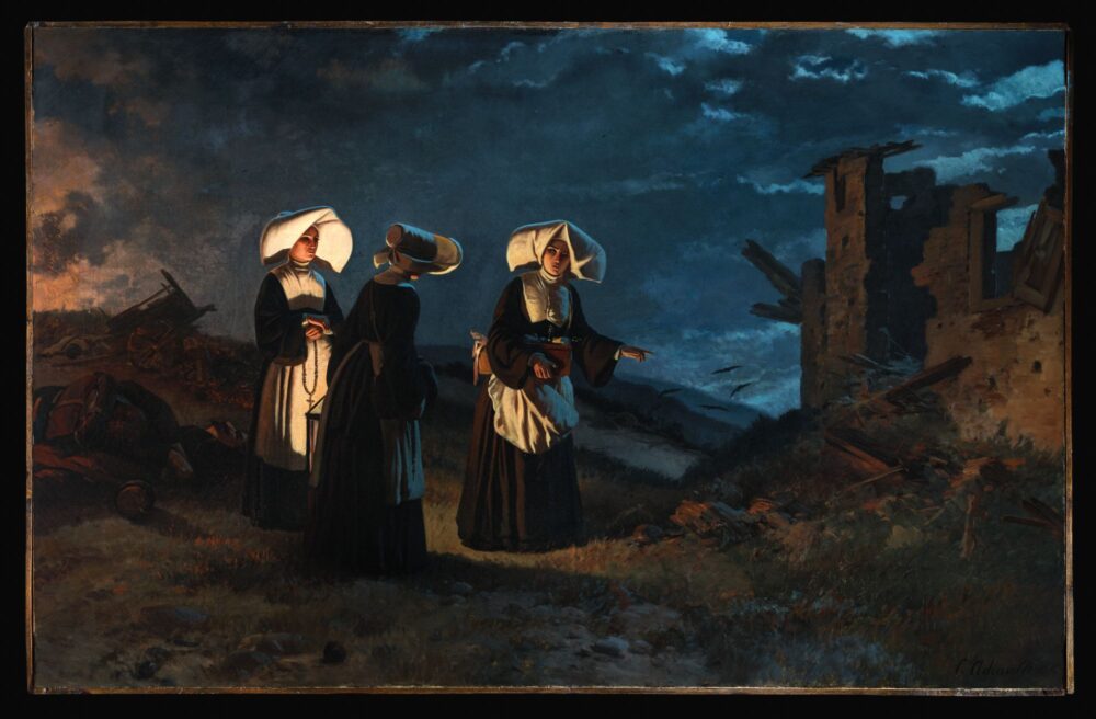 Carlo Ademollo, La sera dopo la battaglia di Sedan, 1911