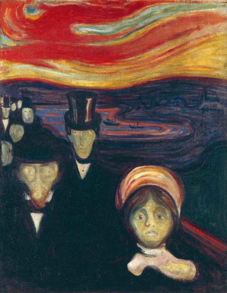 Edvard Munch, L'angoscia