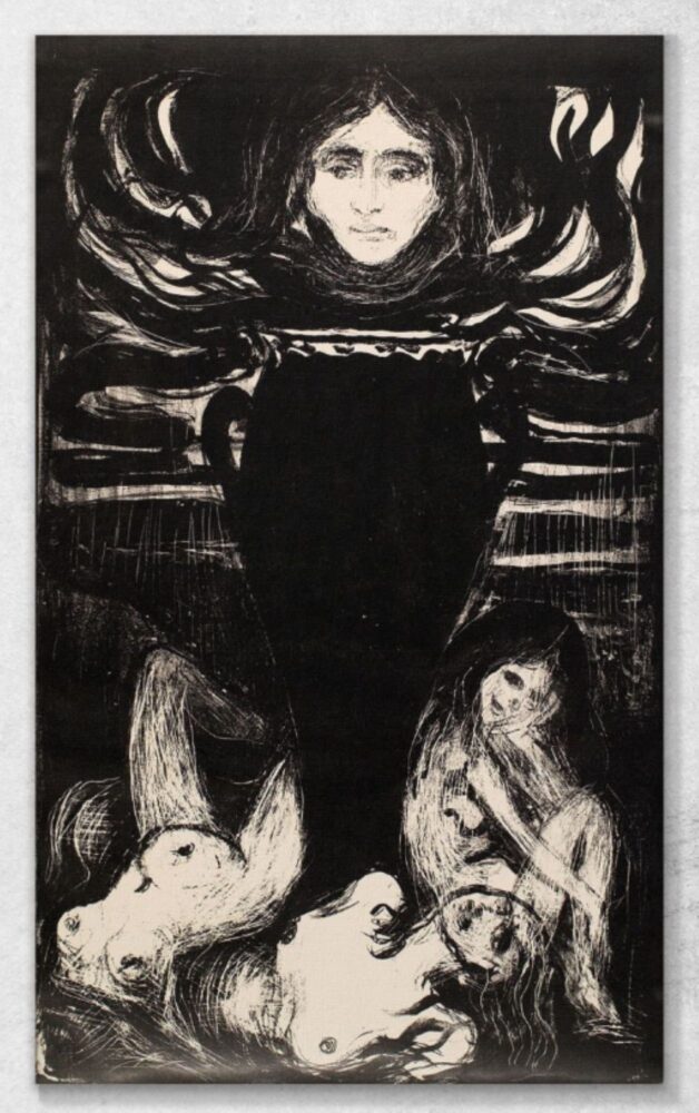 Edvard Munch, L'urna