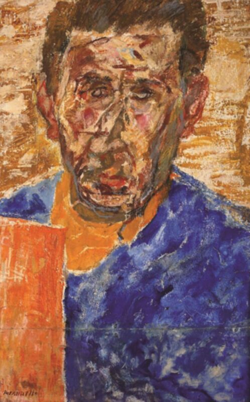 Fausto Pirandello, Autoritratto assorto, Collezione privata