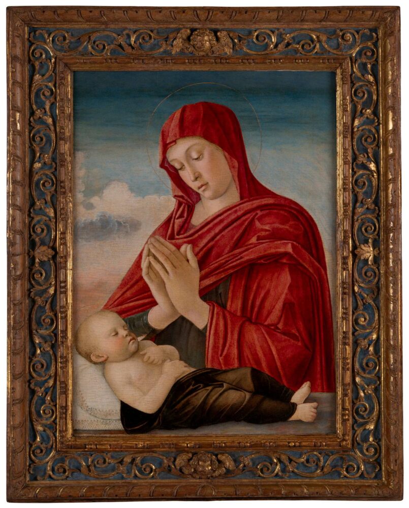 Giovanni Bellini, Madonna con il Bambino (Madonna Sorlini), 1470 circa, foto Matteo De Fina