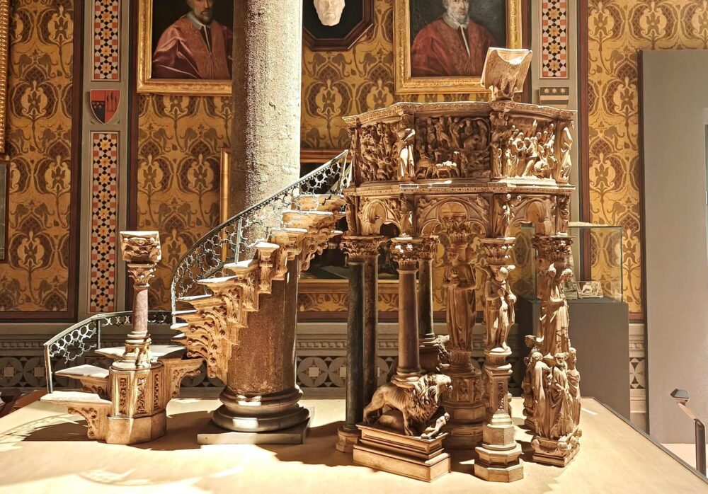 Il Modello del Pergamo giovanneo di Giuseppe Fontana, seconda metà dell'Ottocento