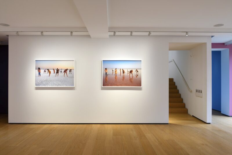 Installation view, Virginia Zanetti. La danza del sale, Building terzo piano, Milano, ph. Michele Alberto Sereni