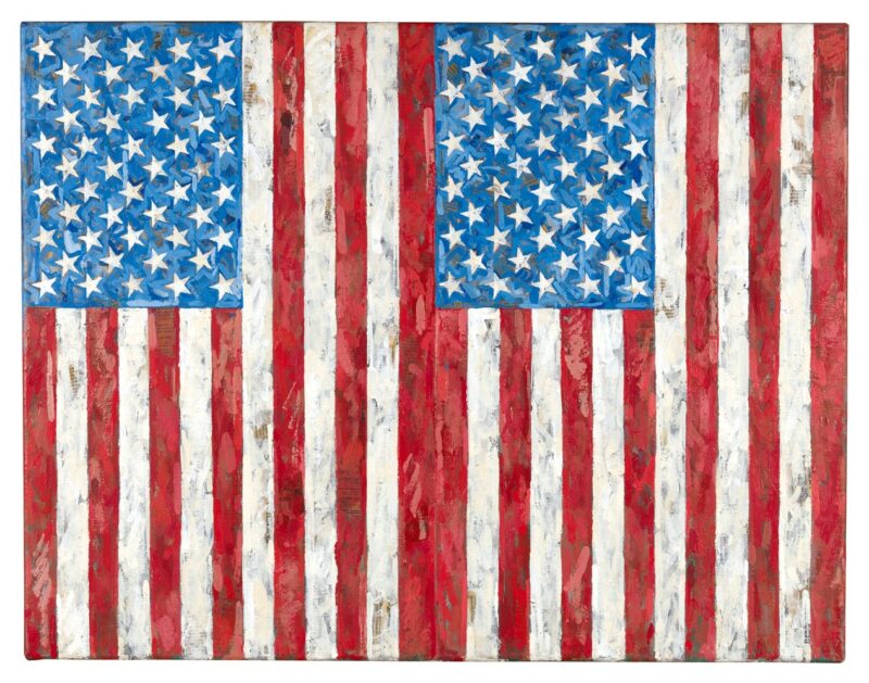 Jasper Johns, Flags, 1987