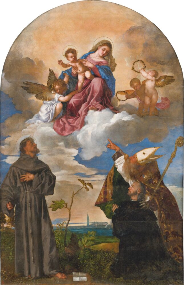 La Pala Gozzi, di Tiziano