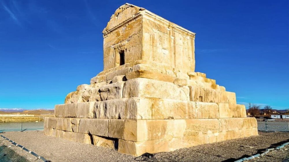 La tomba di Ciro il grande, Shiraz, Pasargade, Iran