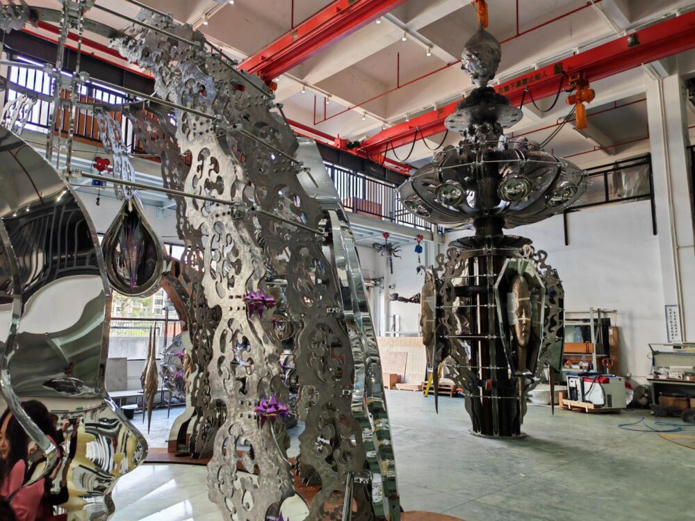 Lo studio di Wallace Chan a Zhuhai