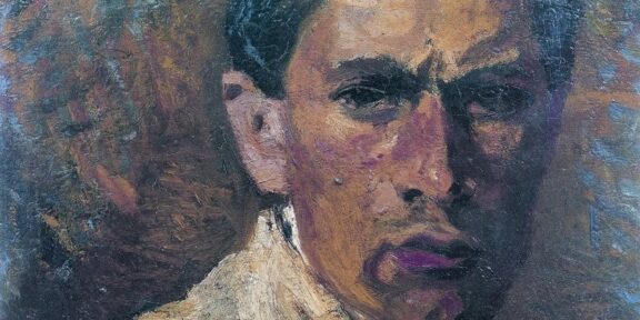 Mario-Sironi, Autoritratto, 1909-10 (particolare)