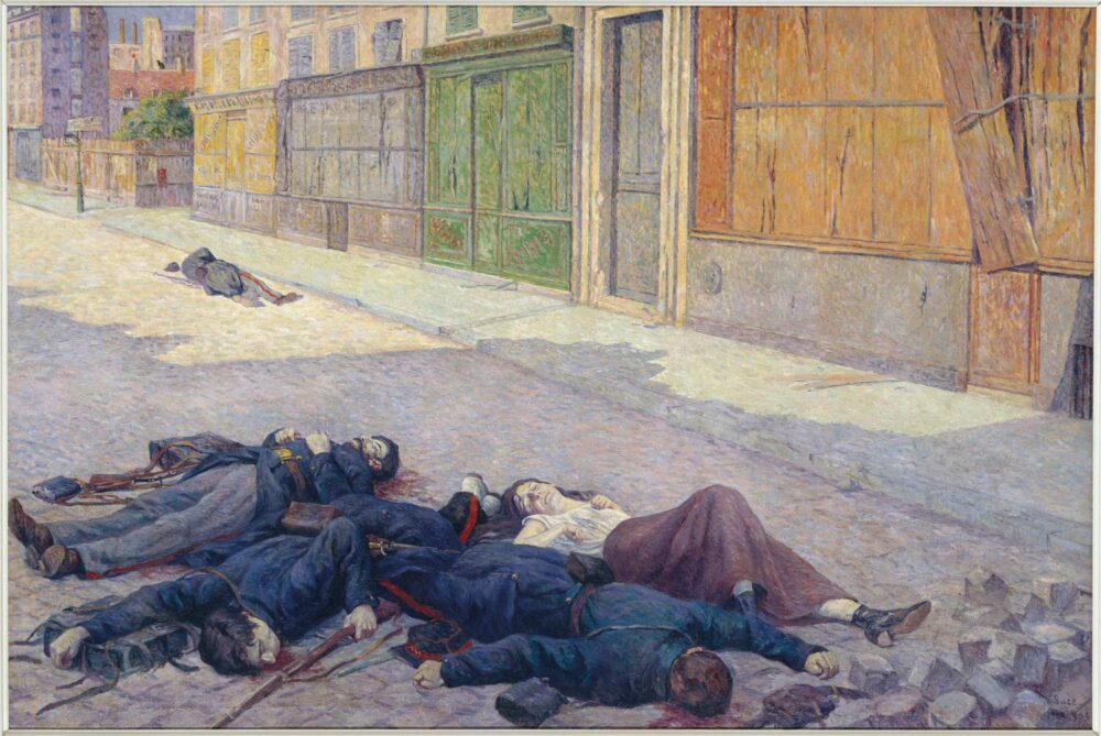 Maximilien luce, Una via di parigi nel maggio 1871, 1903-05