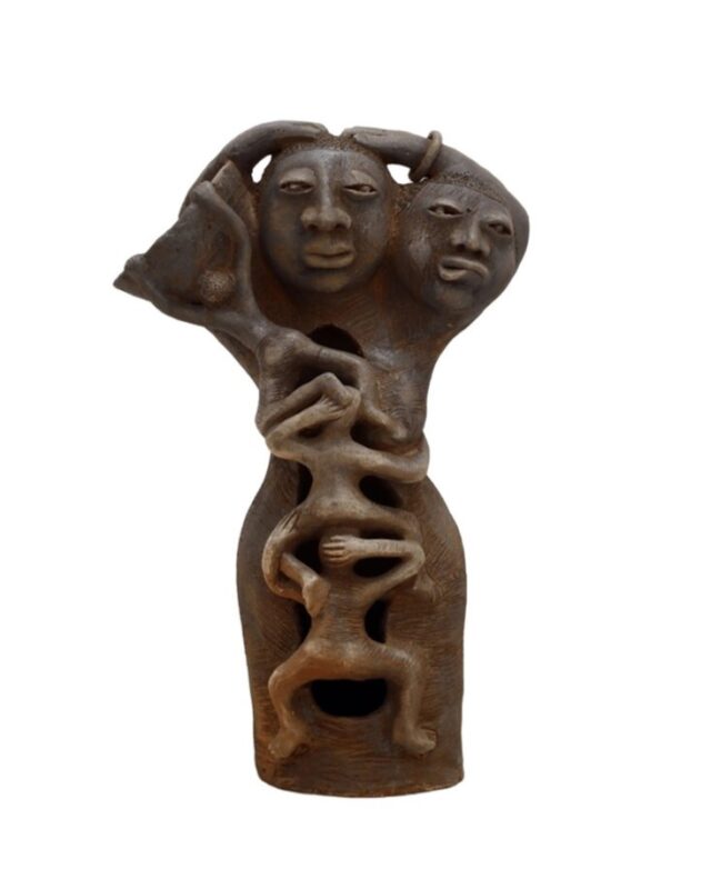 Lotto 5, Reinata Sadimba, Senza titolo, 2010. Stima 800-1.000 euro. Blindarte