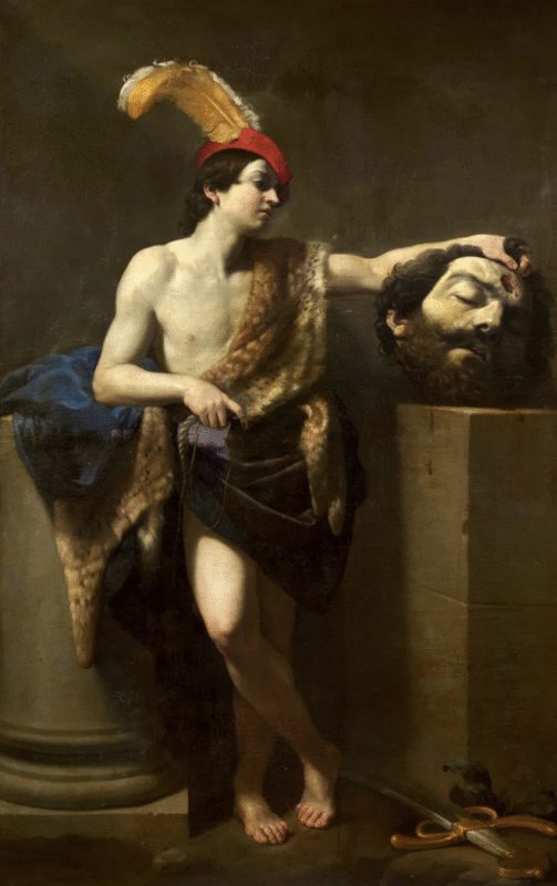 Guido Reni, Davide e Golia, venduto per 12,386,600 euro in collaborazione con Million and Associates - Artcurial