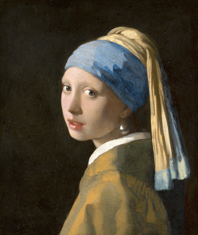 La ragazza con l’orecchino di perla di Johannes Vermeer