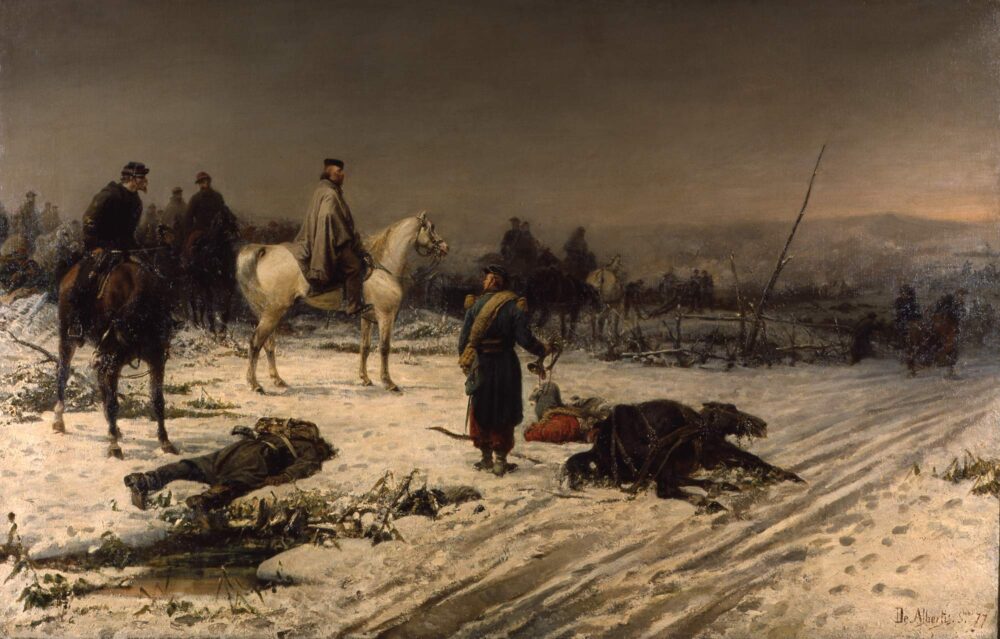 Sebastiano De Albertis, Garibaldi a Digione, 1877