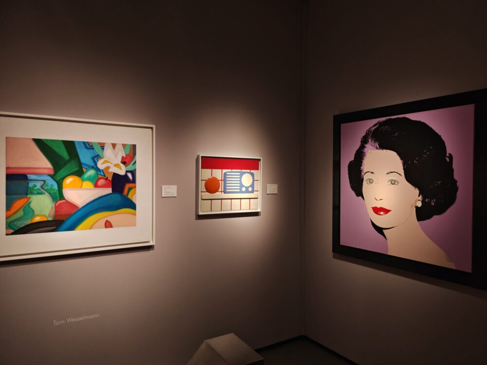 Tom Wesselmann e Andy Warhol, Von Vertes