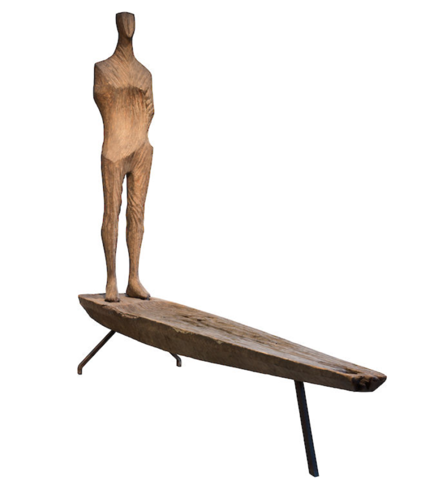Tomonori Toyofuku, Deriva n° 2, 1959, legno. Courtesy Guggenheim Collection, Venezia