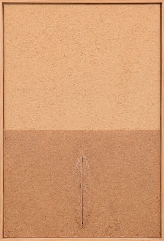 Asta 980 Arte moderna e contemporanea lotto n. 280, “cellotex” datata1982, realizzata dal maestro Alberto Burri con vinavil su cellotex cm
91x61, è stata messa in collezione per € 450.000.
Meeting Art