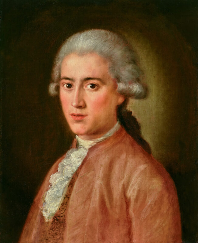Francisco José de Goya y Lucientes (Fuendetodos 1746–1828 Bordeaux), Ritratto del giovane Don José Álvarez de Toledo Osorio y Gonzaga, duca d'Alba e XI marchese di Villafranca, a mezzo busto, 1783 circa, olio su tela, 52,5 x 42,7 cm, prezzo realizzato € 520.000 - Dorotheum