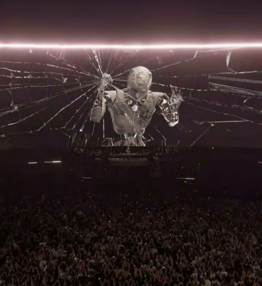 Anyma, Quantum Genesys, Courtesy Alesso De Vecchi e Anyma, Giza, Egitto, 2025