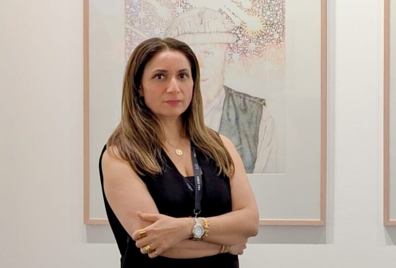 Faiza Butt (foto Mateusz Kozłowski, cxourtesy the National Heritage and Culture Division, Government of Pakistan, Islamabad, La Biennale di Venezia)