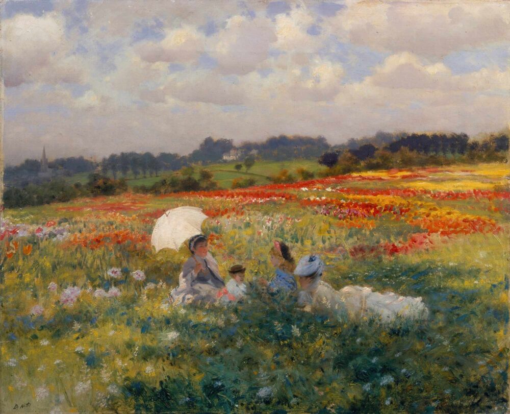 Giuseppe De Nittis, Nei campi intorno a Londra