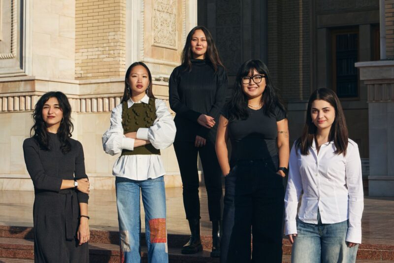 I curatori del Padiglione Uzbekistan (foto ACDF)