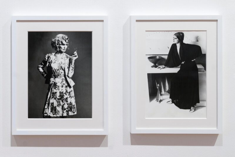 Installation view della mostra Elisabetta Catalano. Cinema, Moda e Performance, ph. Eduardo De Matteis, Courtesy Viasaterna e Archivio Elisabetta Catalano