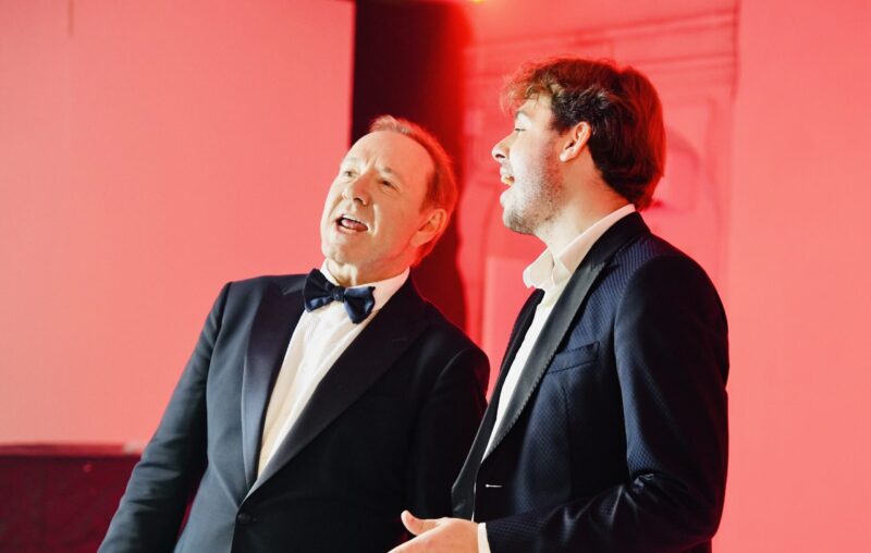 Kevin Spacey e Filippo Laganà