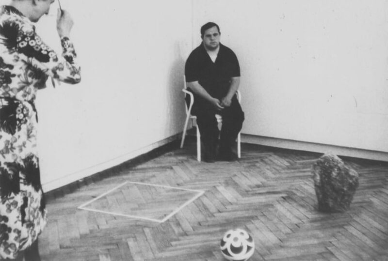 La celebre sala di De Dominicis alla Biennale Arte di Venezia 1972