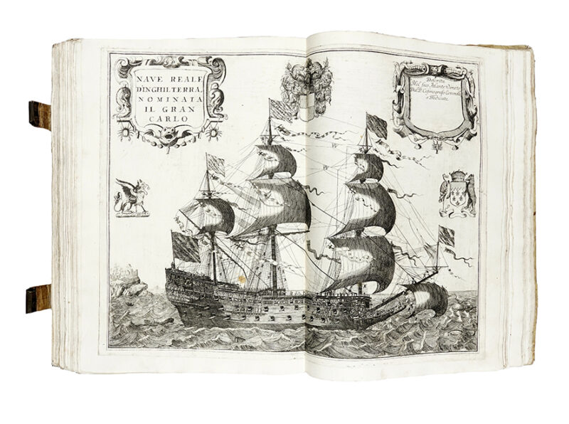 Lotto 479 Atlante ad opera del Coronelli CORONELLI VINCENZO MARIA Atlante Veneto. [Tomo I]. In Venetia: Domenico Padovan, 1690. (Al colophon:) In Venetia: appresso Girolamo Albrizzi, 1691. Base d'asta 18.000 euro Gonnelli Casa d'Aste