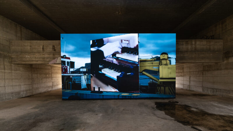 MASBEDO, Resto. Installation view at Teatro di Pietro Consagra, Gibellina. Courtesy Gibellina Capitale Italiana dell’Arte Contemporanea 2026, foto Sisilab