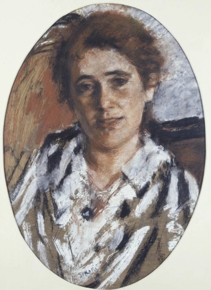 Mario Sironi, Ritratto di Margherita Sarfatti, 1916-17, collezione privata, Roma