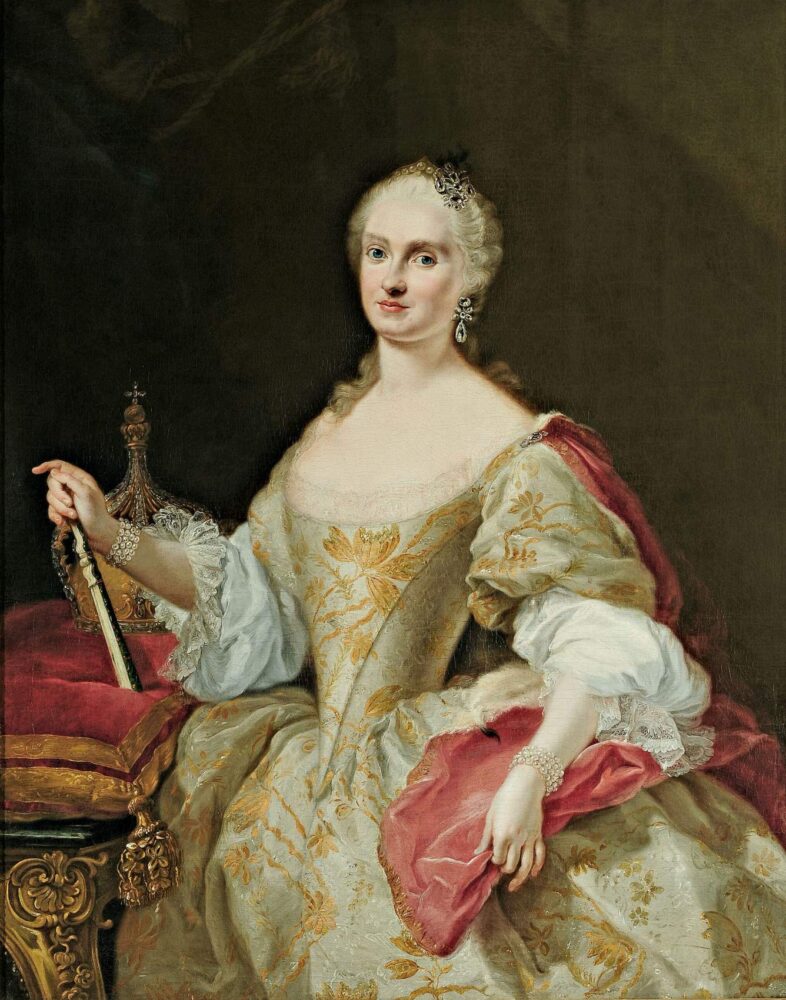 Ritratto di Maria Amalia di Sassonia, 1740 ca.