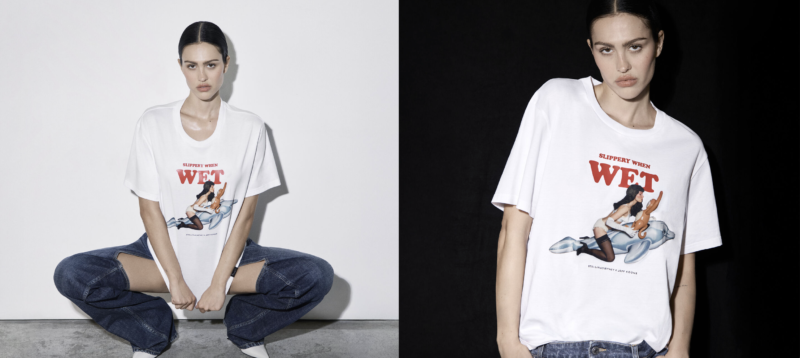 Stella McCartney x Jeff Koons - immagine tratta dal sito web www.stellamccartney.com