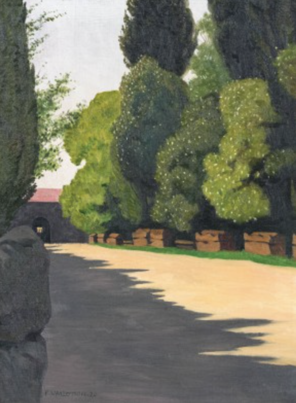 Lotto 235, Félix Vallotton, Les Alyscamps, soleil matin, 1920. Stima 250.000 – 350.000 CHF. Artcurial