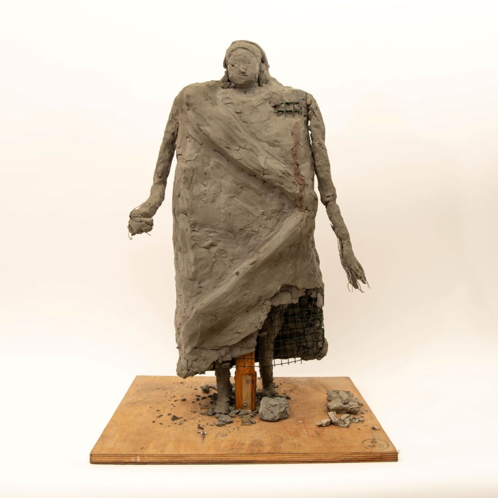 Senza titolo, 2010 ca. Tecnica Plastilina Dimensione e Peso 64×42×35 cm, Archivio Rachele Bianchi
