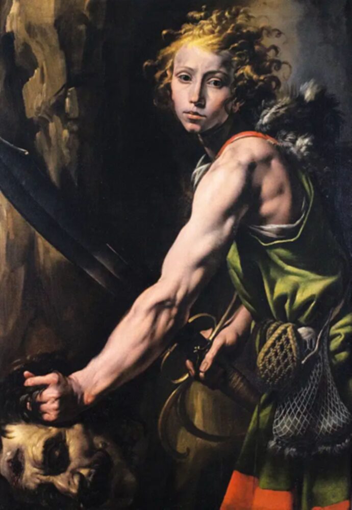 Tanzio da Varallo, David,1623-1625 circa, olio su tela, Varallo, Pinacoteca Civica