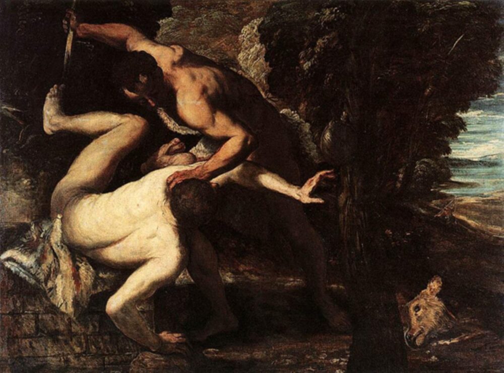 Tintoretto, Caino uccide Abele