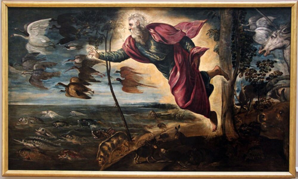 Tintoretto, La creazione degli animali