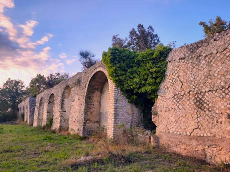 Uno scorcio della Villa dei Casoni, a Montopoli di Sabina