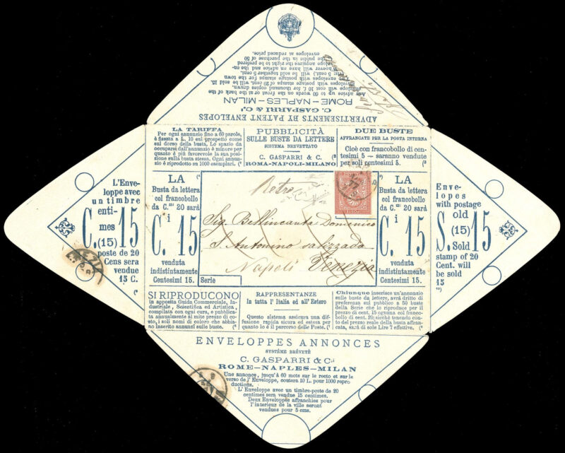 Lotto 728, Busta parlante senza numero di serie 1877, stima 25.000-37.500 euro. Cambi Casa d'Aste