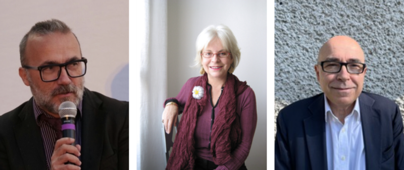 Andrea Bruciati, Francesca Pasini e Fabio Cavallucci
