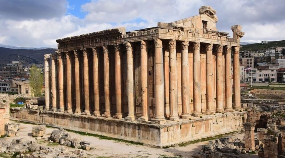 Baalbek, in Libano