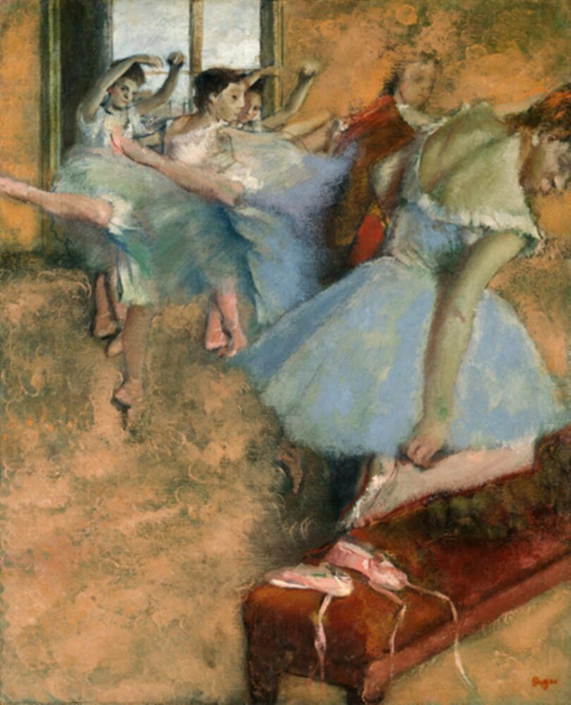 Edgar Degas, Classe de ballet, 1888, collezione privata