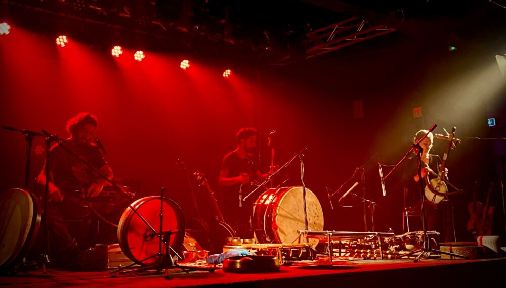 I Sirom sul palco