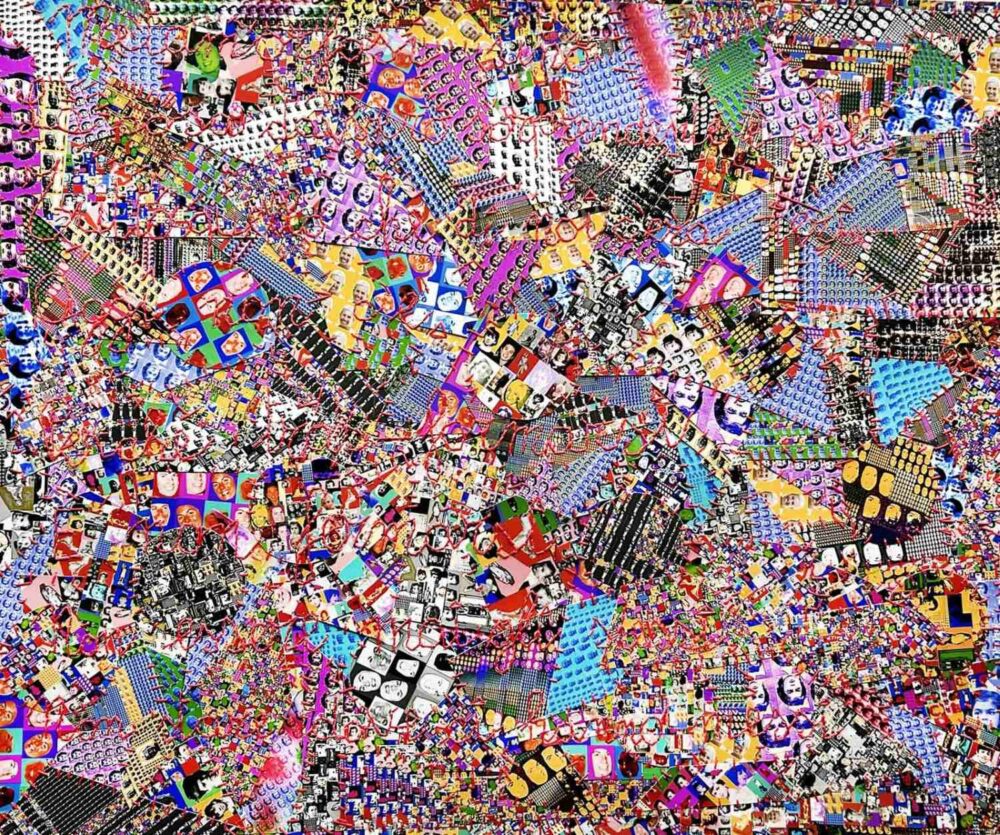 Nicoletta Deva Tortone, Metamorfosi Uno (dittico), 2025-2026, Tecnica Mista, 48 x 58 cm. Courtesy alberto damian gallery