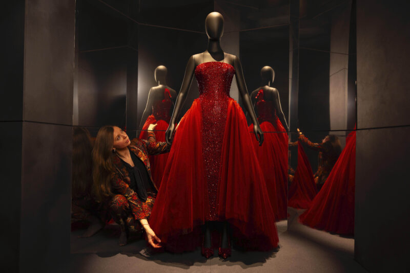 Schiaparelli: Fashion Becomes Art at V&A South Kensington. Photo - David Parry PA Media Assignments
